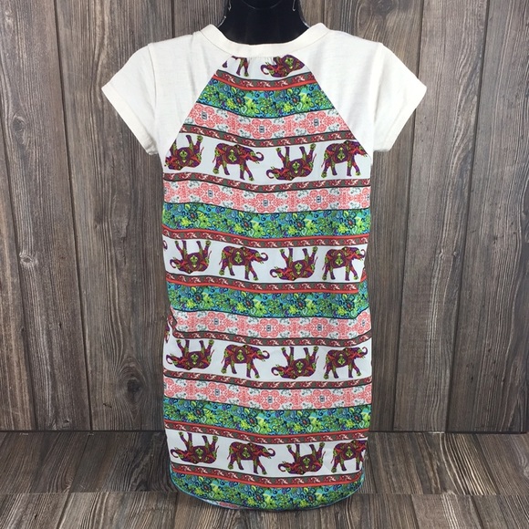rue 21 t-shirt Elephant Print Women’s Size XS Used - Picture 4 of 8